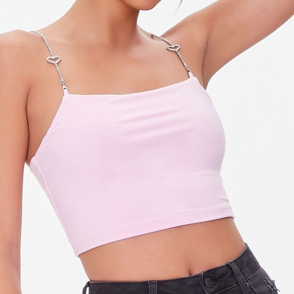 Trendy blue forever 21 top